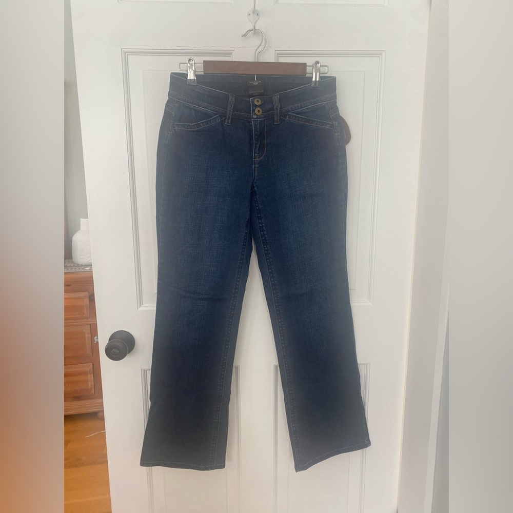 Ann Taylor Dark Blue Boot Cut Jeans